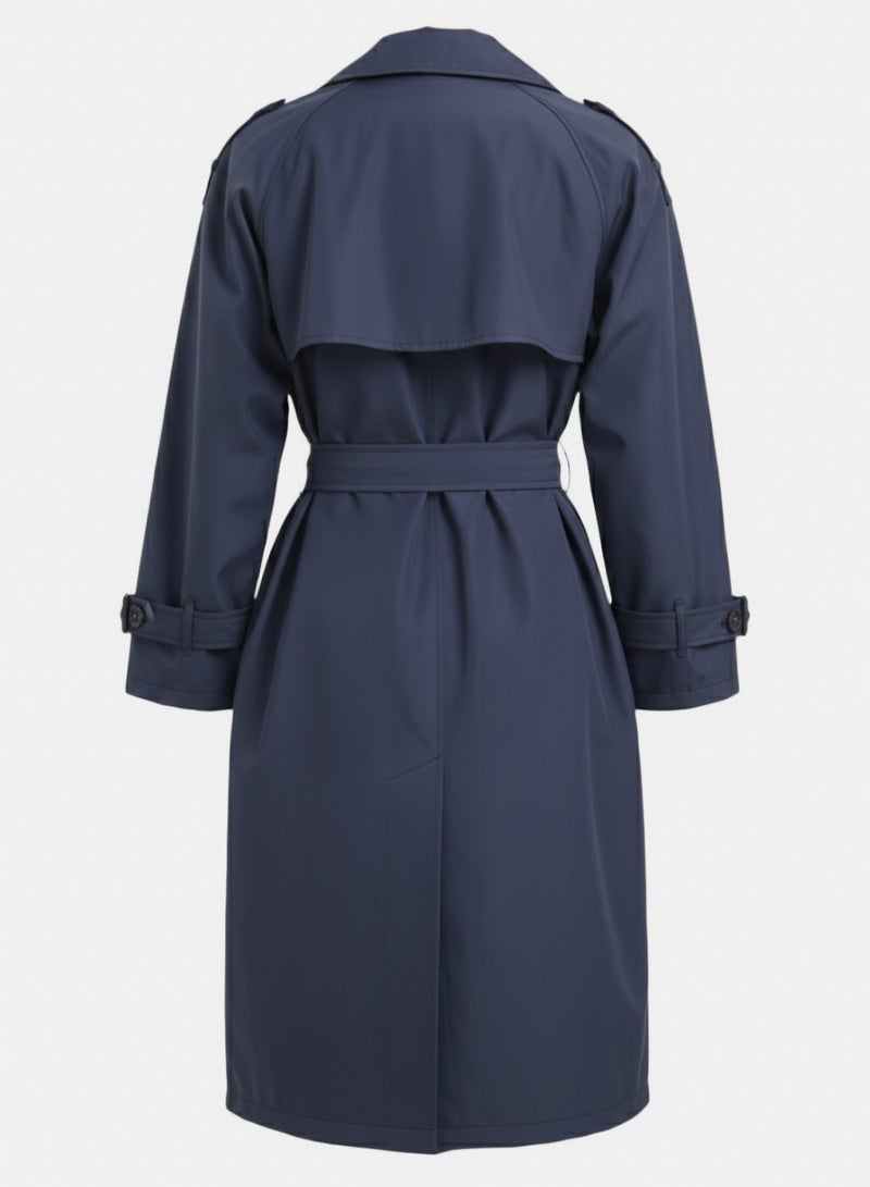 Carina Double-Breasted Trench Coat - Image 5
